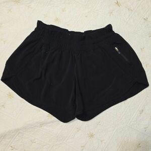 Lululemon Tracker Short V4" Black Size 8 W7AZ2S Athletic Athleisure Gorpcore